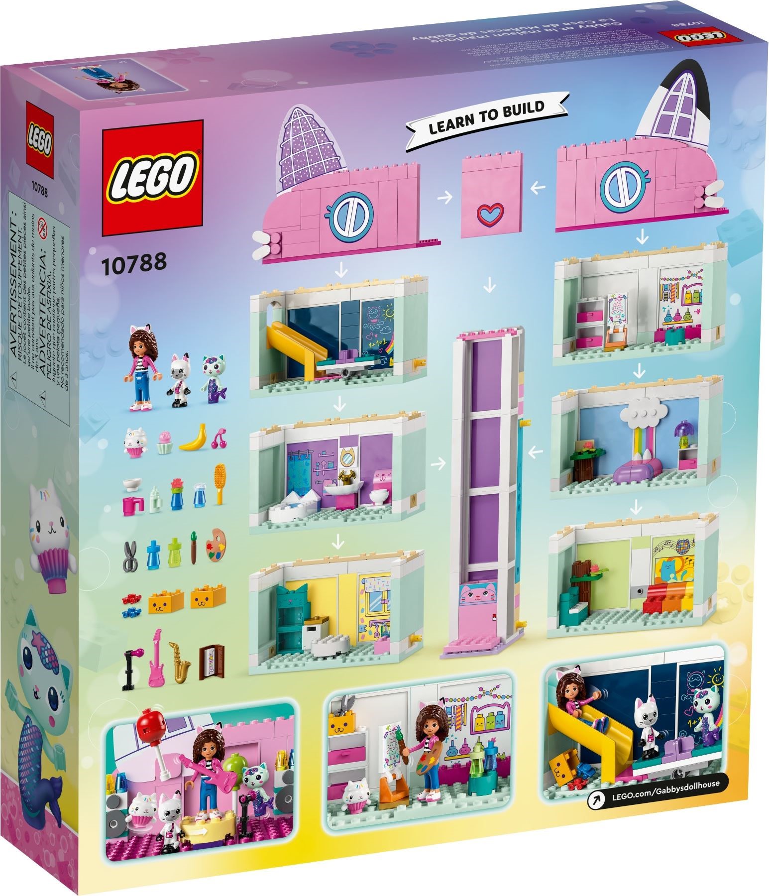 New LEGO theme - Gabby's Dollhouse! New minidolls! Adorable