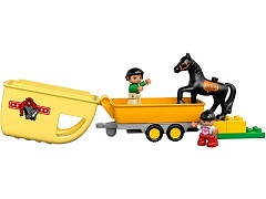 Конструктор LEGO (ЛЕГО) Duplo 10807 Трейлер для лошадок Horse Trailer