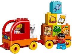 Конструктор LEGO (ЛЕГО) Duplo 10818 Мой первый грузовик My First Truck