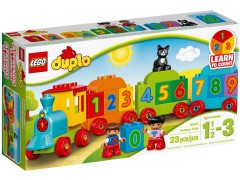 Конструктор LEGO (ЛЕГО) Duplo 10847 Поезд Считай и играй  My First Number Train