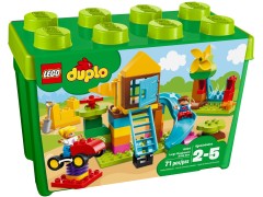 Конструктор LEGO (ЛЕГО) Duplo 10864 Большая игровая площадка Large Playground Brick Box