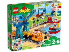 Конструктор LEGO (ЛЕГО) Duplo 10875 Грузовой поезд  Cargo Train