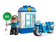 Конструктор LEGO (ЛЕГО) Duplo 10900 Полицейский мотоцикл  Police Bike