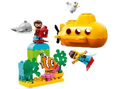 Конструктор LEGO (ЛЕГО) Duplo 10910 Путешествие субмарины  Submarine Adventure