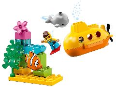 Конструктор LEGO (ЛЕГО) Duplo 10910 Путешествие субмарины  Submarine Adventure