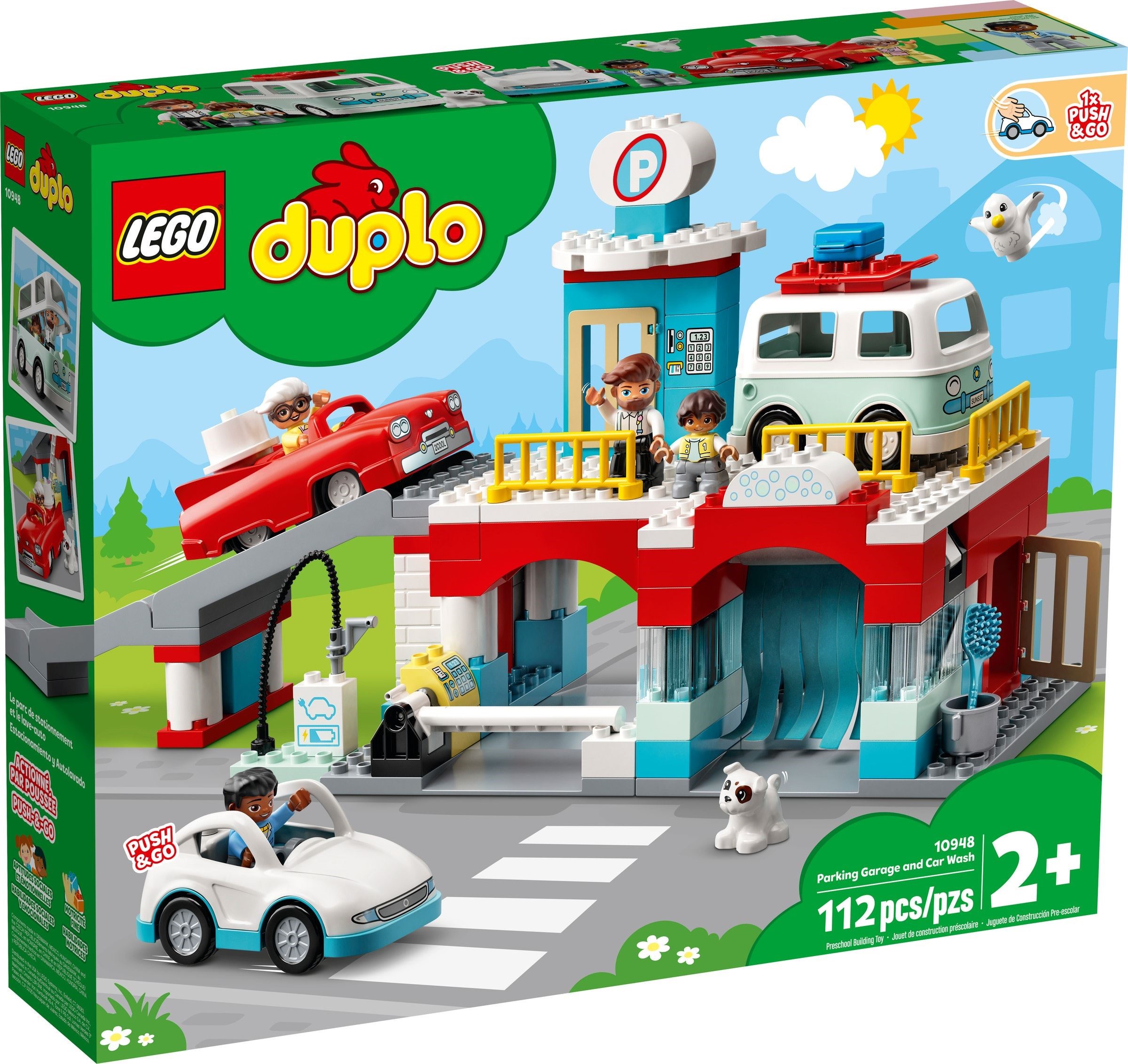 LEGO Parking Garage and Car Wash set 10948