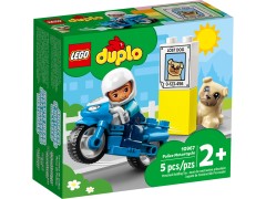 Police Motorcycle LEGO-set afbeelding 2