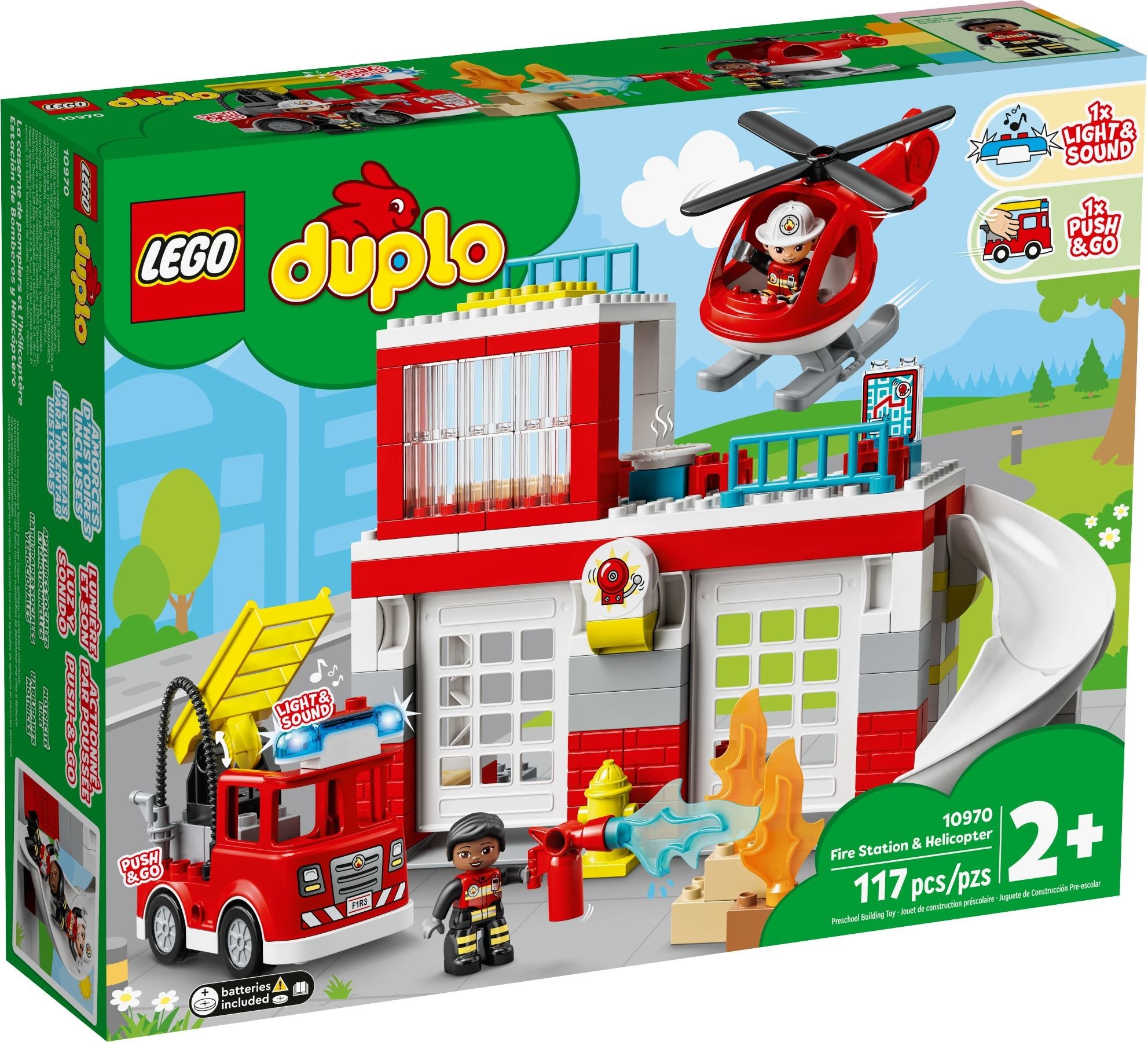 LEGO Fire Station & Helicopter set 10970