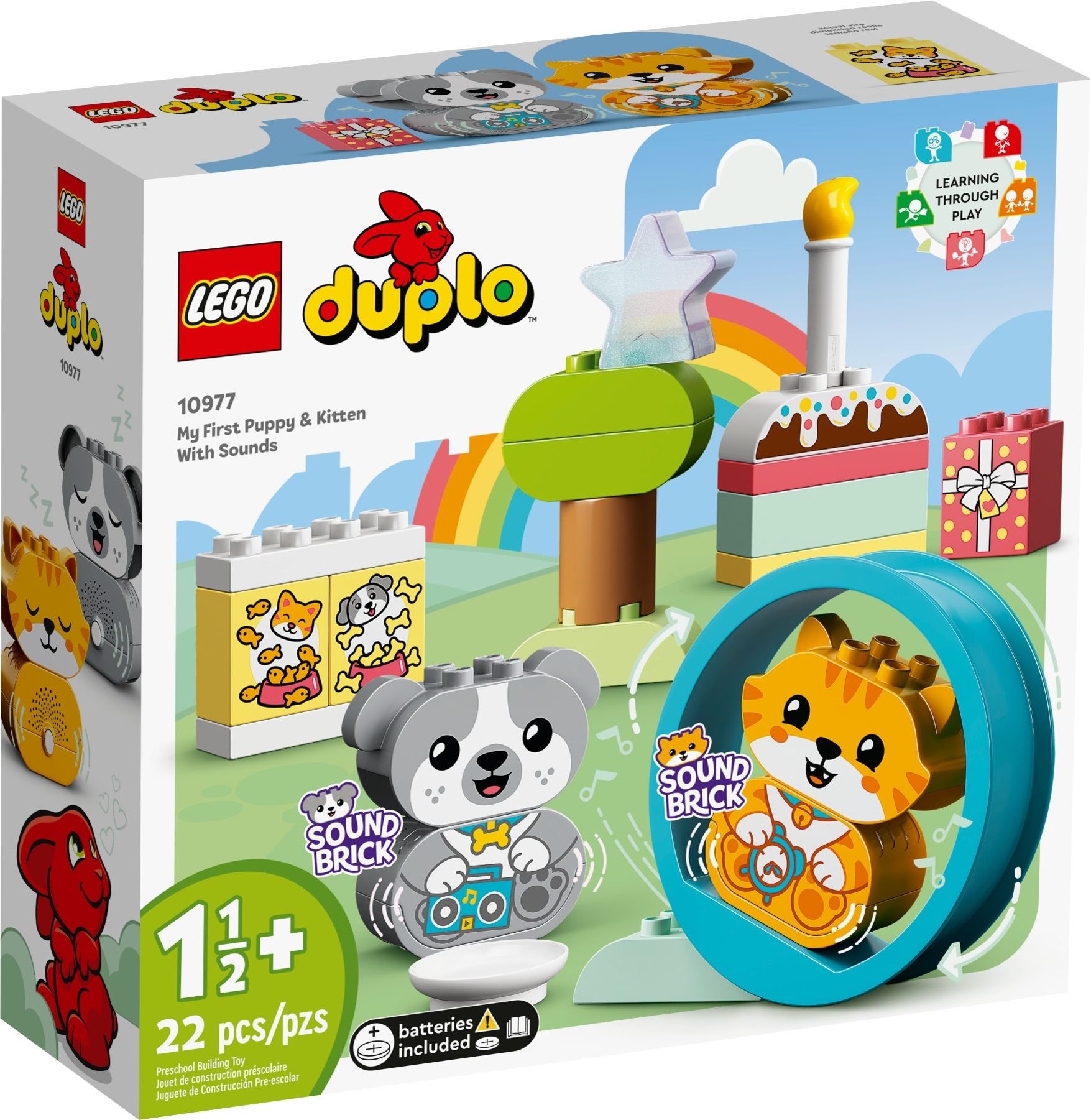 LEGO My First Puppy & Kitten With Sounds set 10977