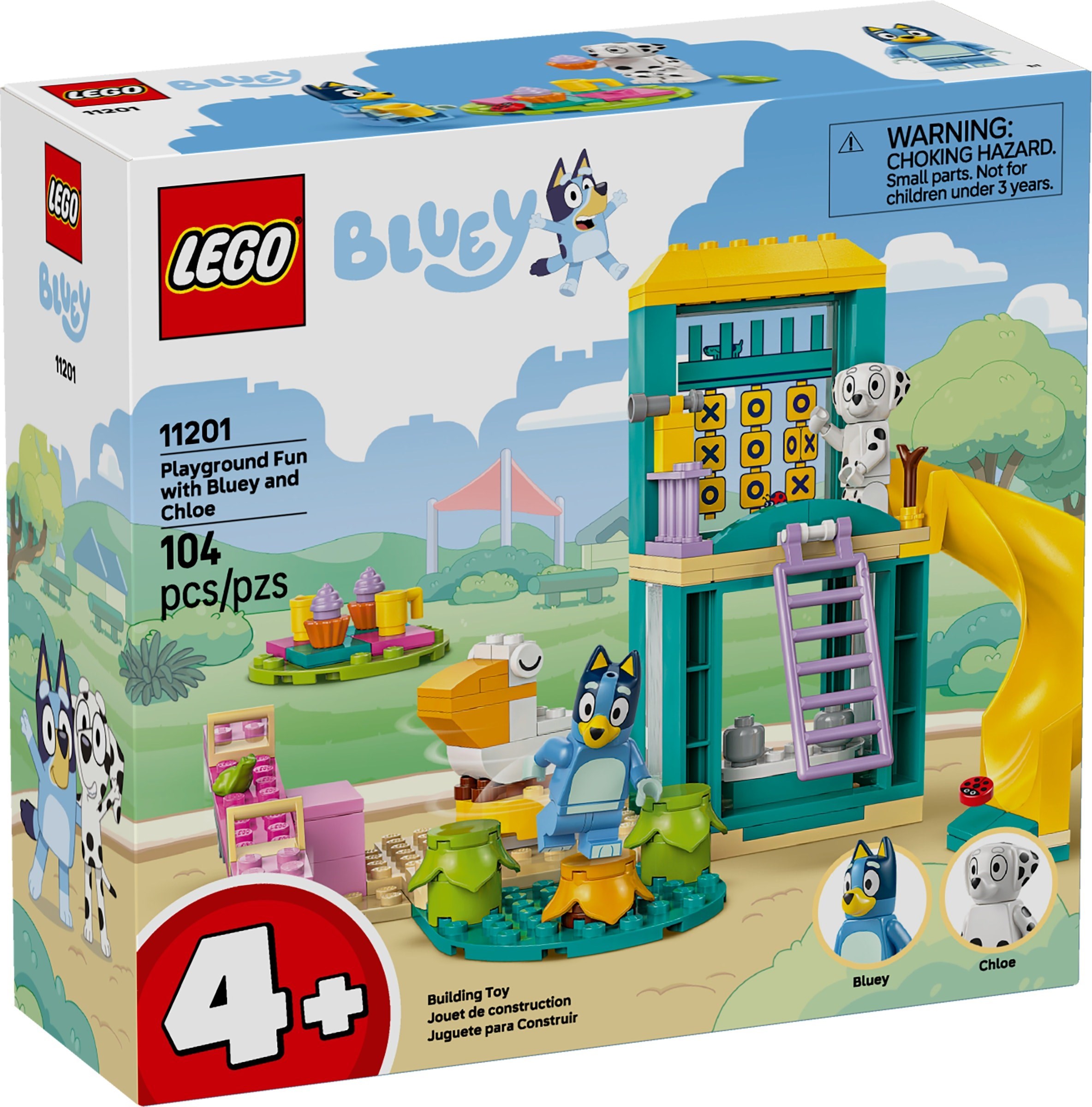 Bluey en Chloé in de speeltuin LEGO-set afbeelding 2