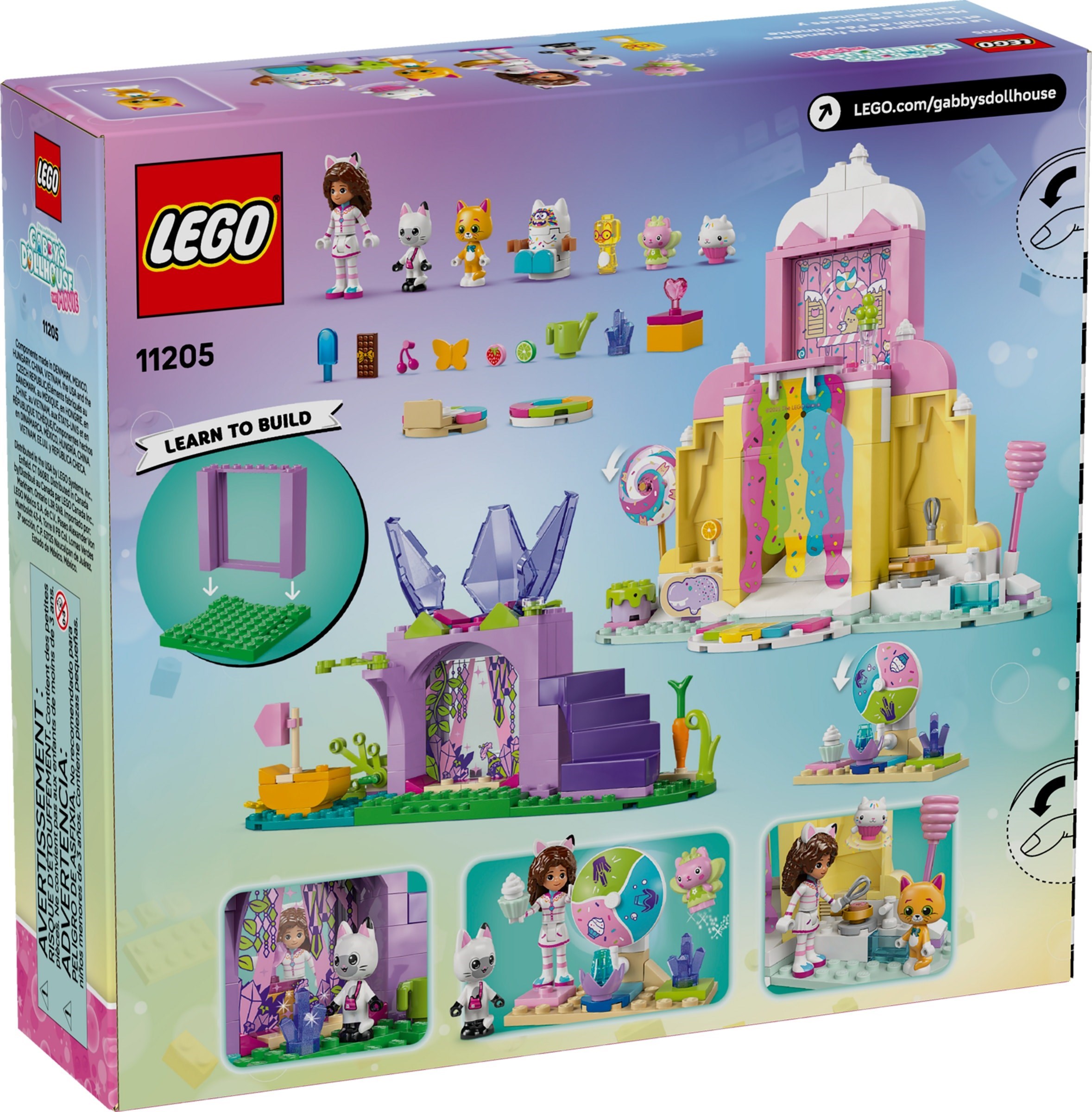 LEGO Sweet Treat Mountain & Kitty Garden set 11205