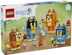 Bouwbare figuren van Bluey en haar familie LEGO-set afbeelding 3