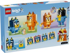 Bouwbare figuren van Bluey en haar familie LEGO-set afbeelding 4