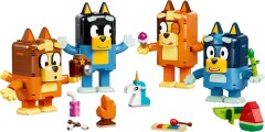 Bouwbare figuren van Bluey en haar familie LEGO-set afbeelding 2