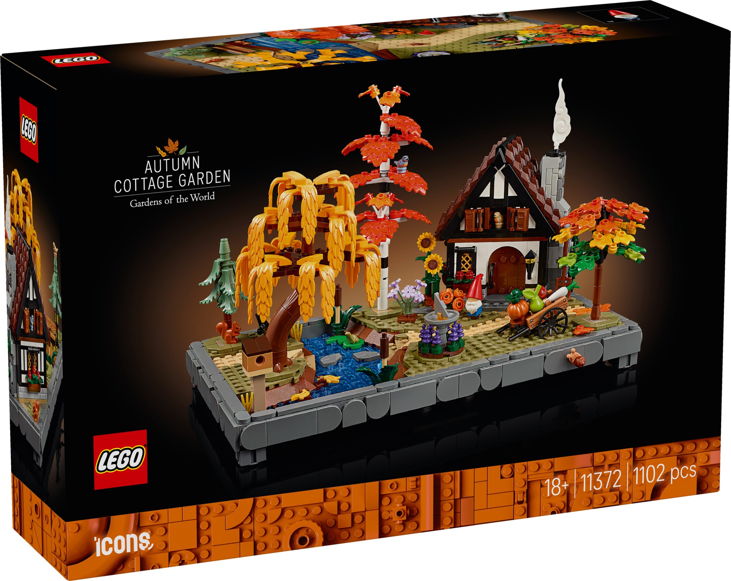 LEGO Autumn Cottage Garden set 11372