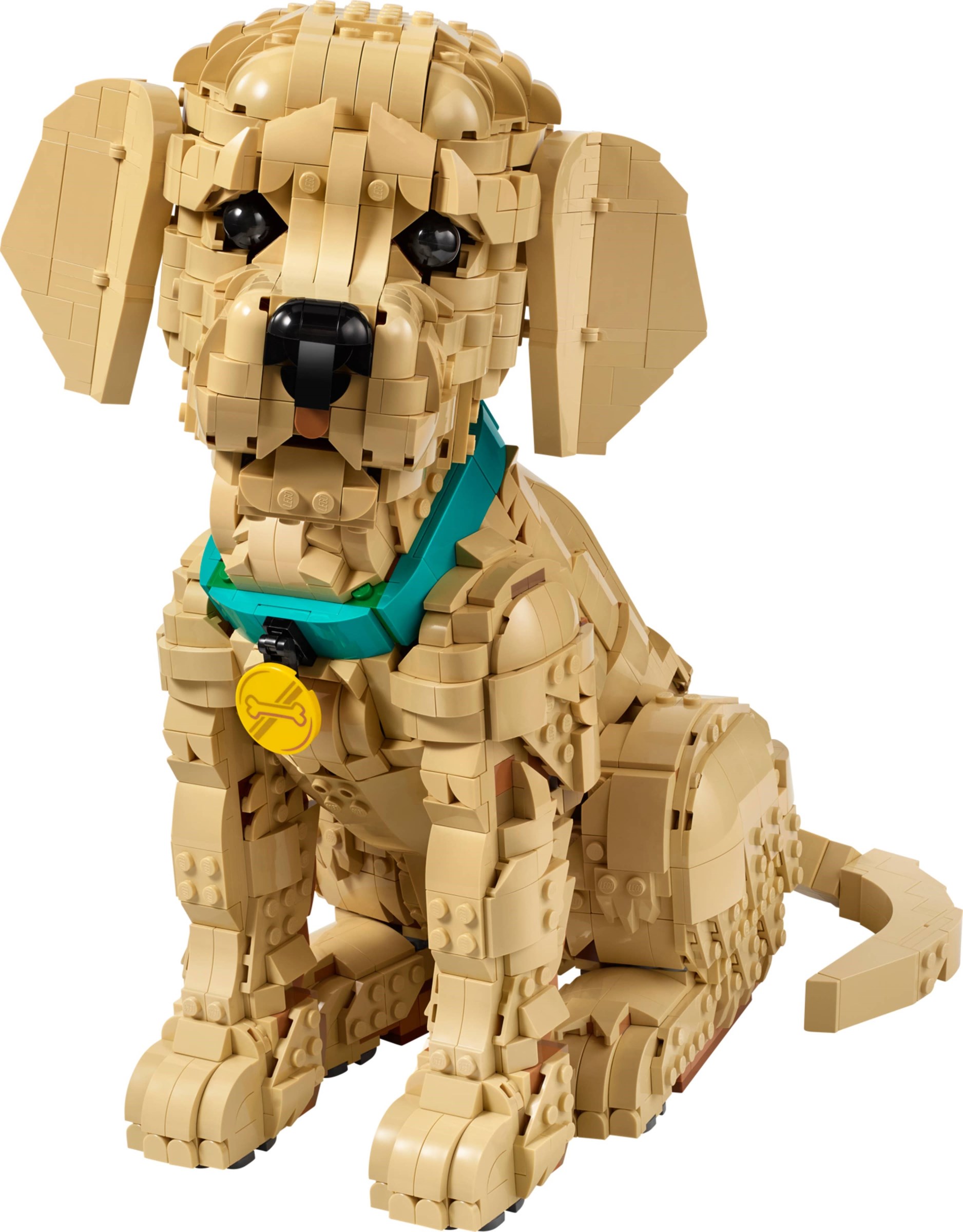 Golden retriever puppy LEGO-set afbeelding 2