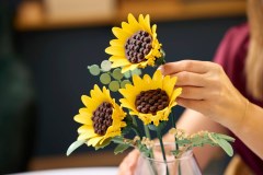Boeket met zonnebloemen LEGO-set afbeelding 13