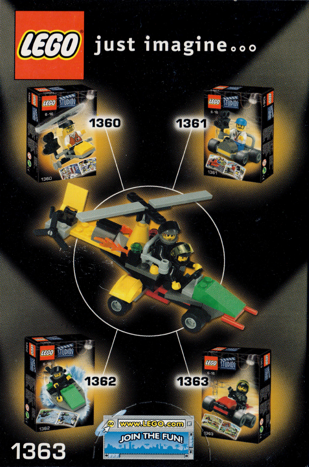 LEGO Stunt Go-Cart set 1363