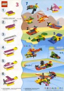 Конструктор LEGO (ЛЕГО) Classic 2075  {Aeroplane}