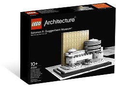 Конструктор LEGO (ЛЕГО) Architecture 21004  Solomon Guggenheim Museum