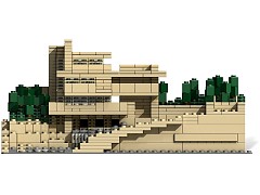 Конструктор LEGO (ЛЕГО) Architecture 21005  Fallingwater