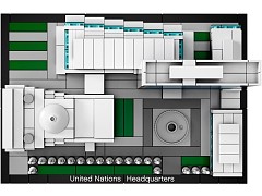 Конструктор LEGO (ЛЕГО) Architecture 21018  United Nations Headquarters