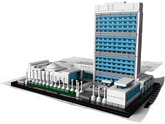 Конструктор LEGO (ЛЕГО) Architecture 21018  United Nations Headquarters
