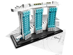 Конструктор LEGO (ЛЕГО) Architecture 21021  Marina Bay Sands