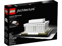 Конструктор LEGO (ЛЕГО) Architecture 21022 Мемориал Линкольна Lincoln Memorial