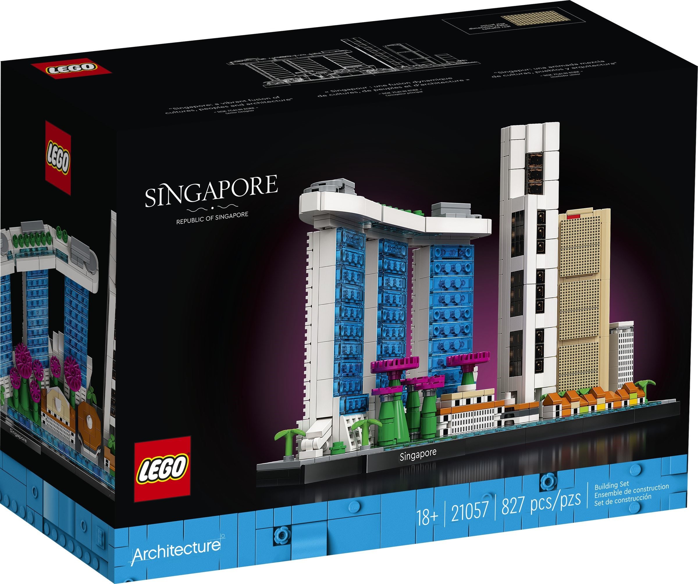 Review: LEGO Architecture Singapore (Guest Review) - Jay's Brick Blog