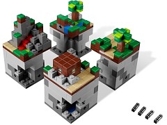 Конструктор LEGO (ЛЕГО) Ideas 21102 Микромир Minecraft Micro World: The Forest