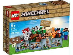 Конструктор LEGO (ЛЕГО) Minecraft 21116 Коробка для Крафта Crafting Box