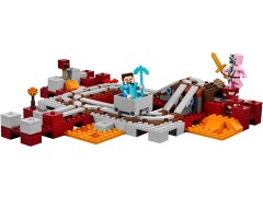 Конструктор LEGO (ЛЕГО) Minecraft 21130 Железная дорога Пустоты The Nether Railway