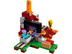Конструктор LEGO (ЛЕГО) Minecraft 21143 Портал в Подземелье  The Nether Portal