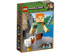 Конструктор LEGO (ЛЕГО) Minecraft 21149 Большие фигурки Алекс с цыпленком Minecraft Alex BigFig with Chicken