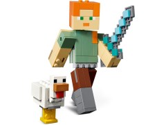 Конструктор LEGO (ЛЕГО) Minecraft 21149 Большие фигурки Алекс с цыпленком Minecraft Alex BigFig with Chicken