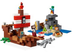 Конструктор LEGO (ЛЕГО) Minecraft 21152 Пиратский корабль Pirate Ship