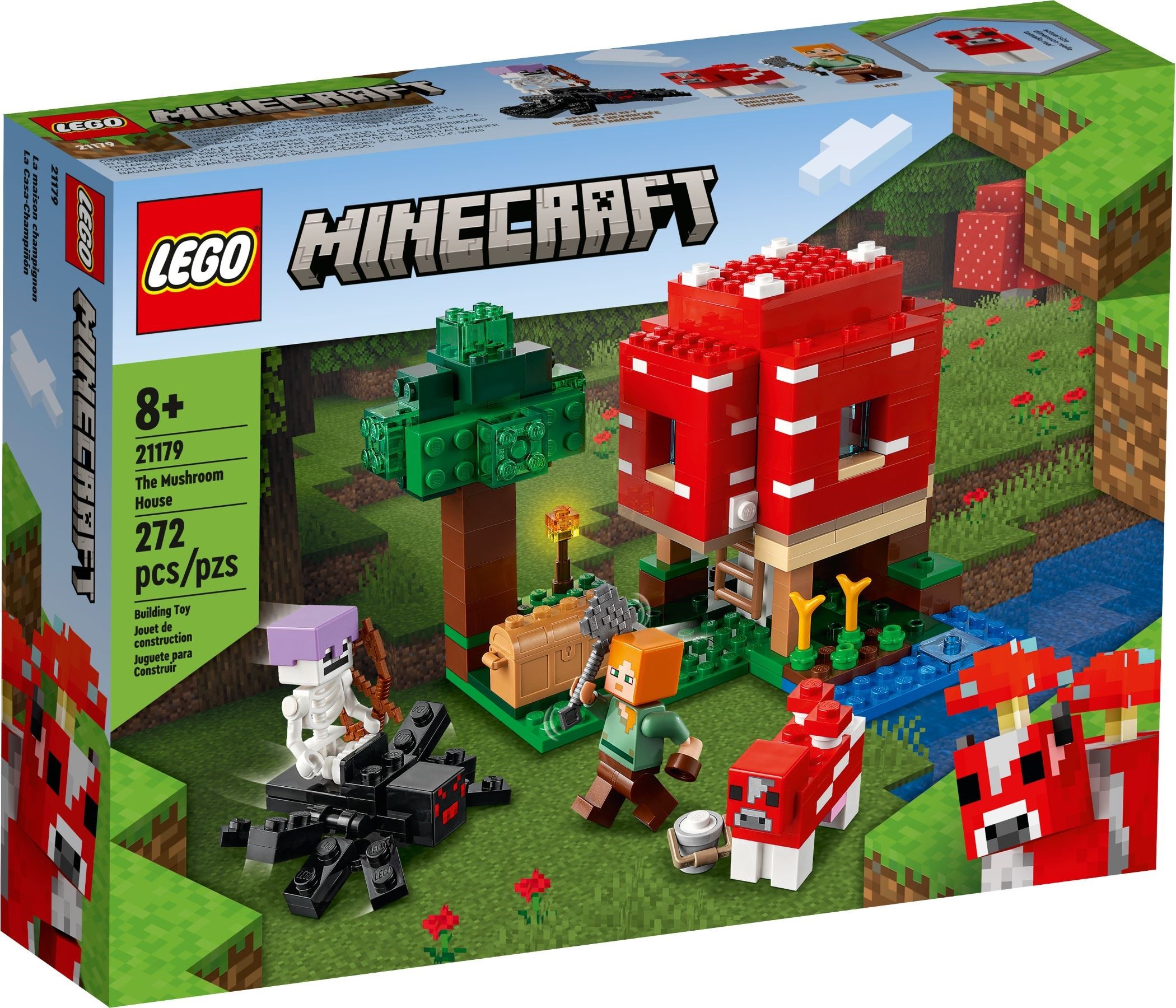 LEGO The Mushroom House set 21179