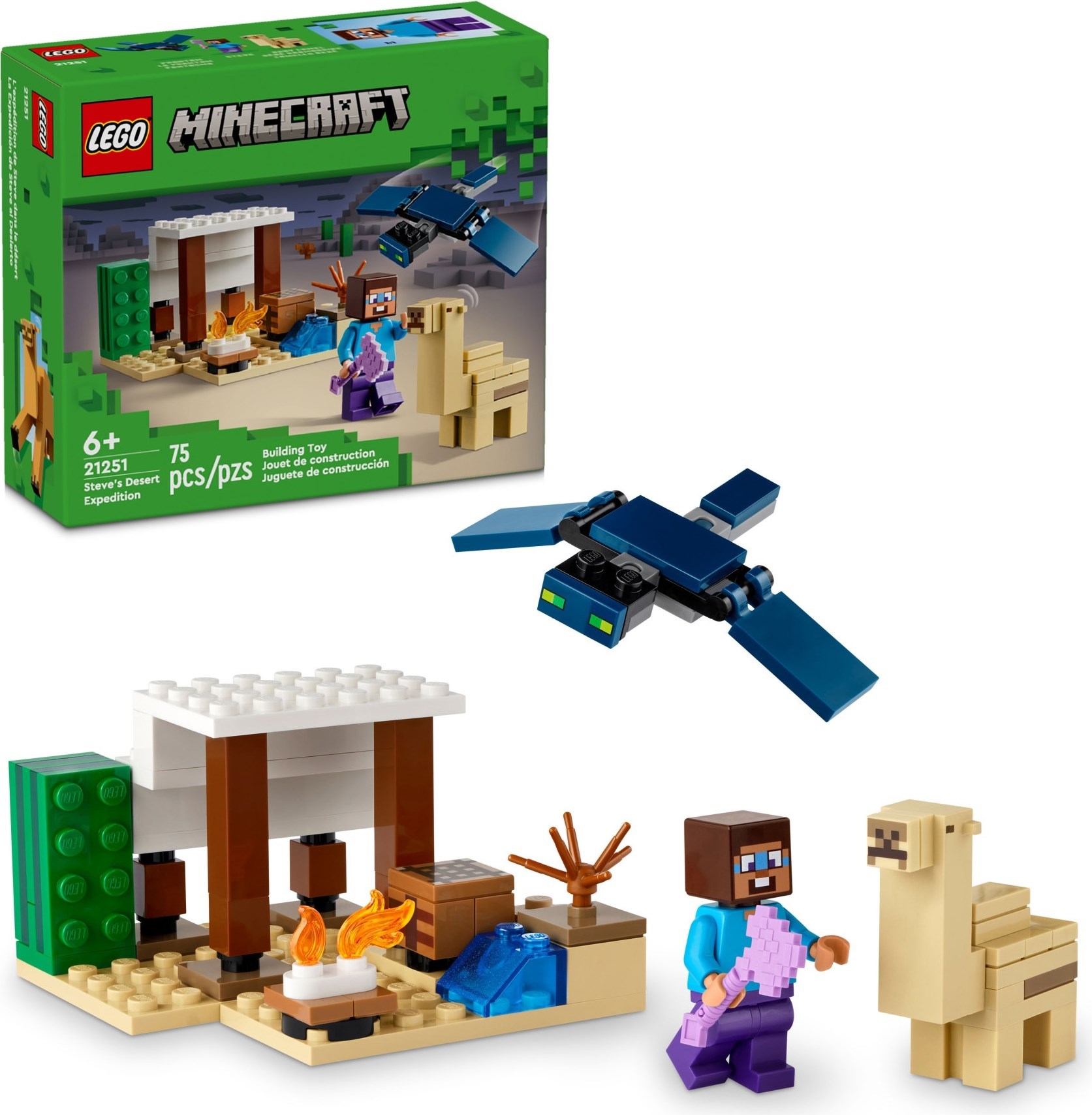 Steve's Desert Expedition LEGO-set afbeelding 2