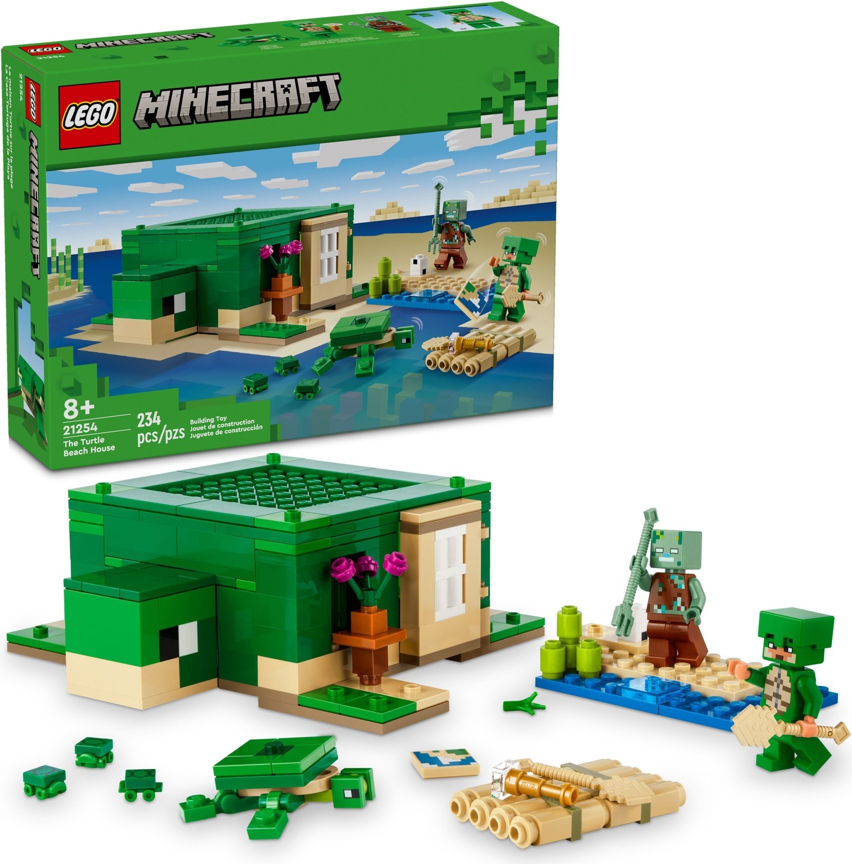LEGO The Turtle Beach House set 21254