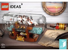 Конструктор LEGO (ЛЕГО) Ideas 21313  Ship in a Bottle