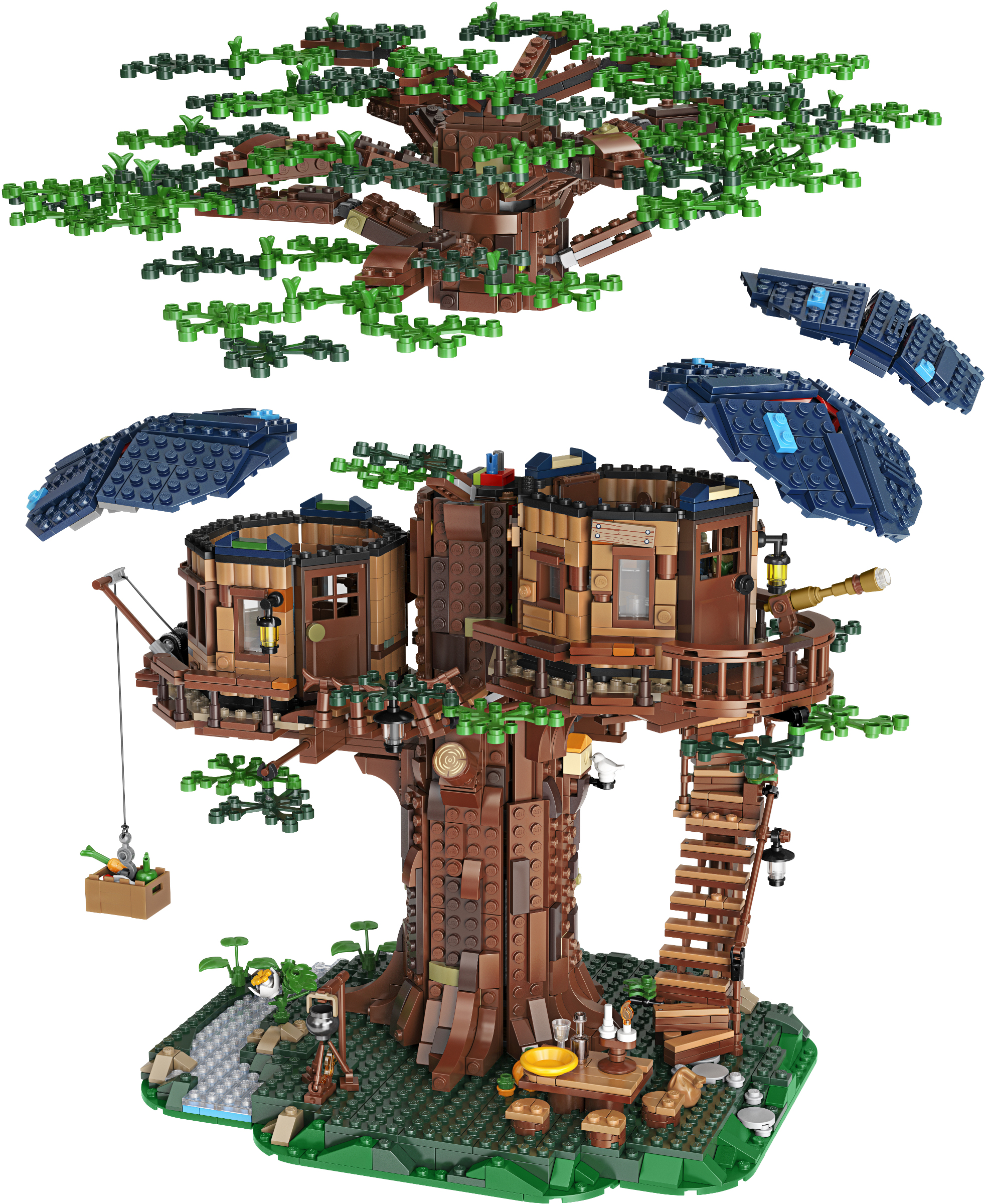 lego adventure time tree house