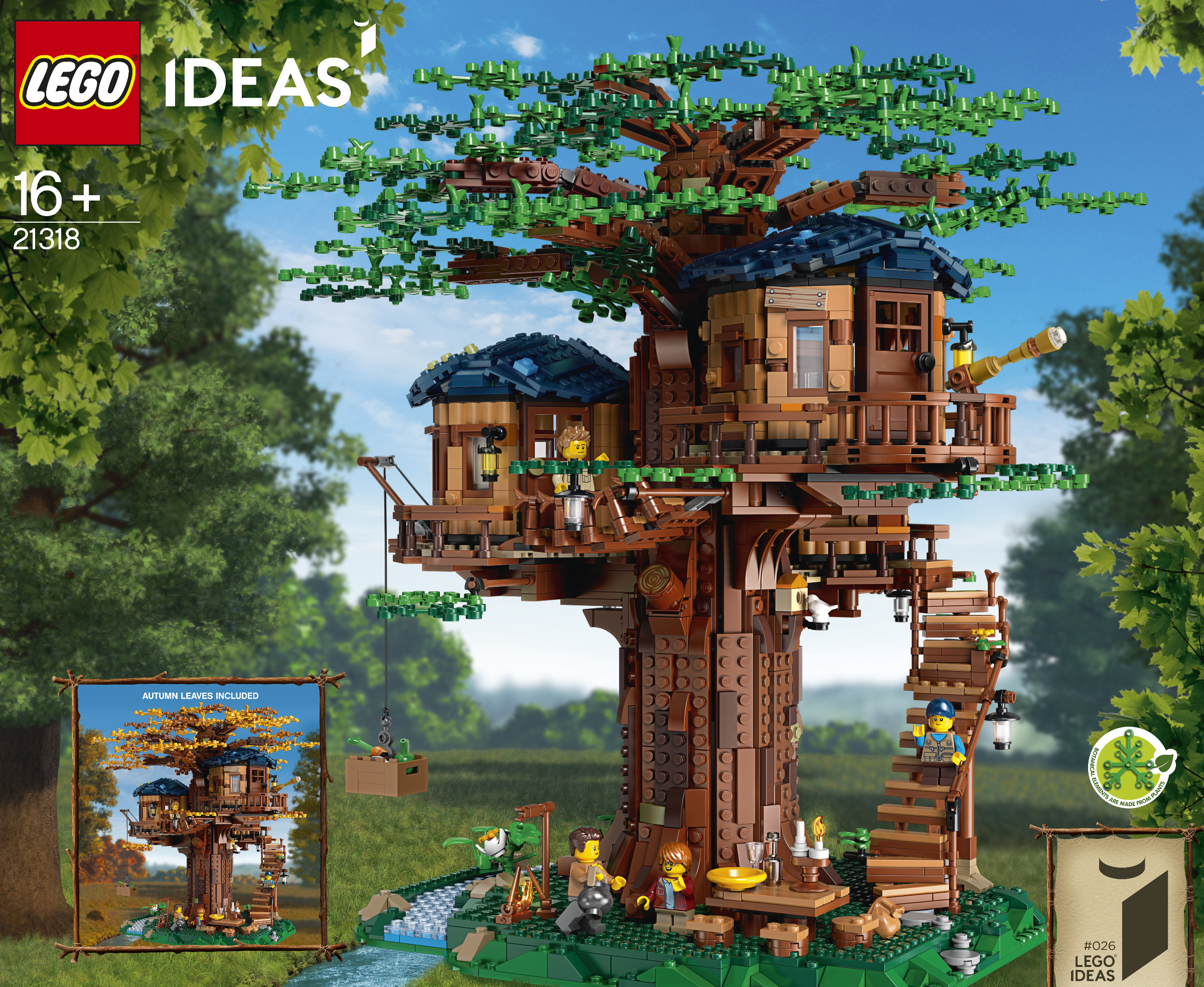 Press release for 21318 Tree House Brickset