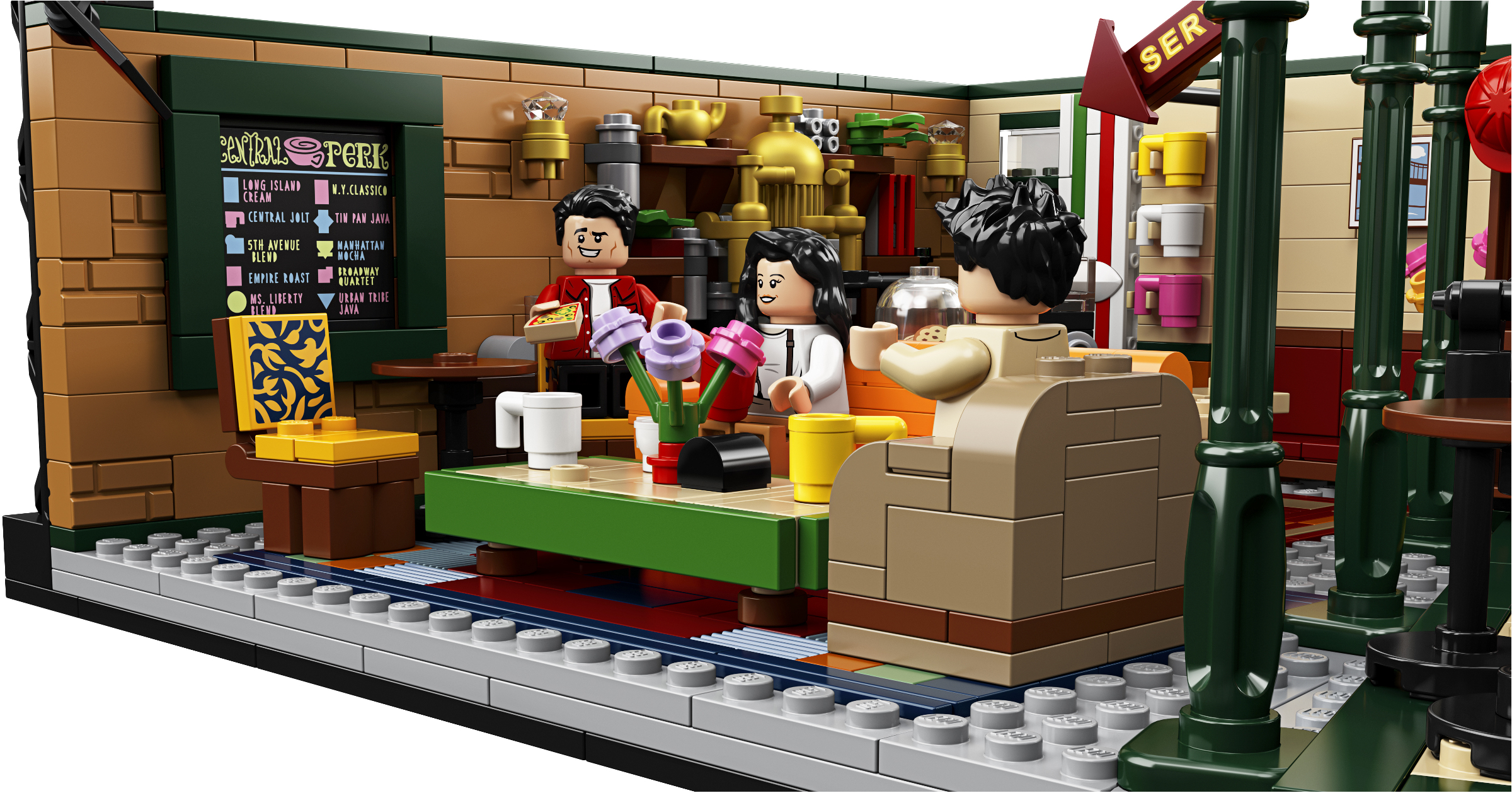 Lego Idées Friends Central Perk Joey Tribbiani figurine 21319 BRAND NEW 