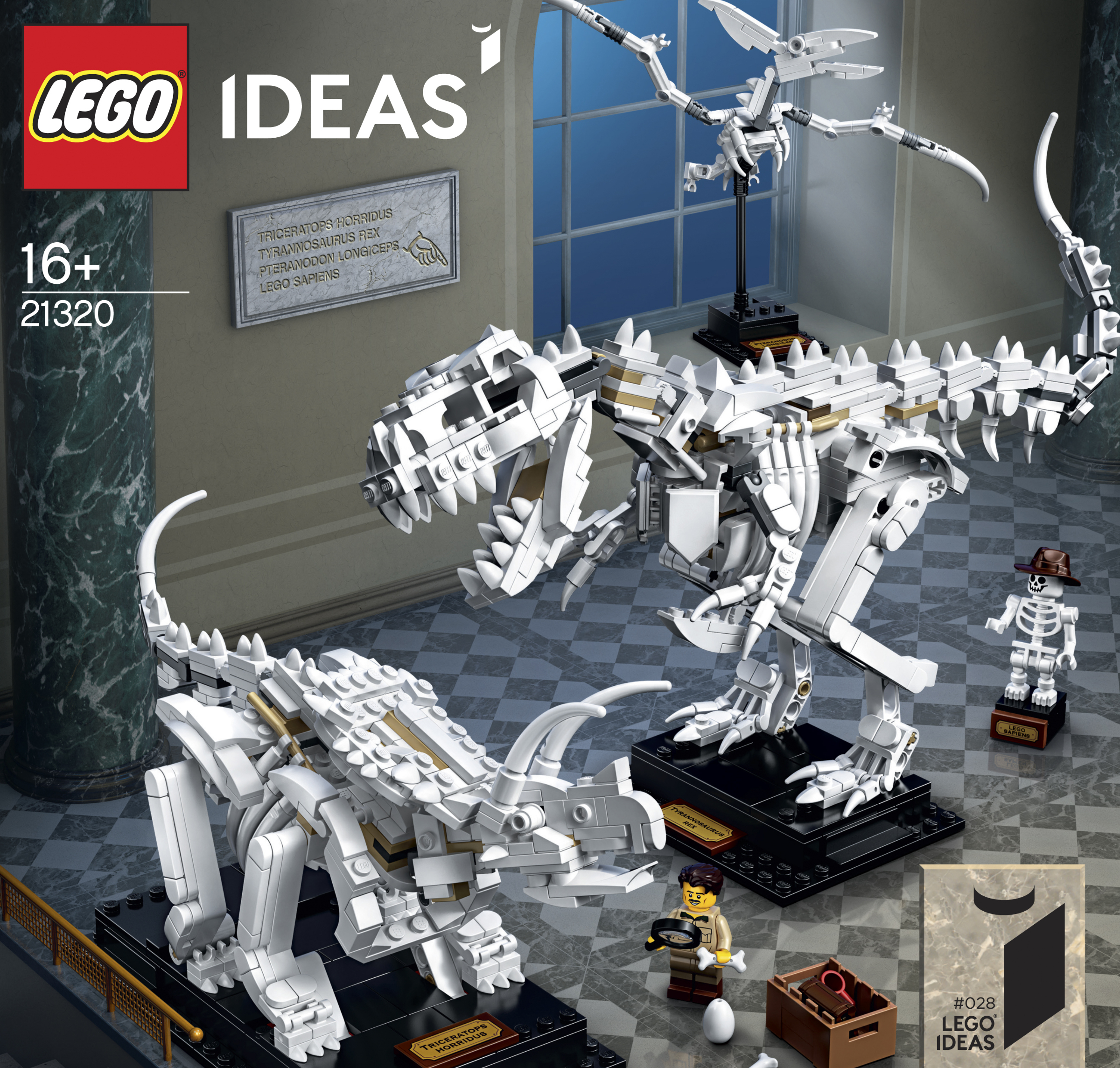 Lego store dinosaur bones