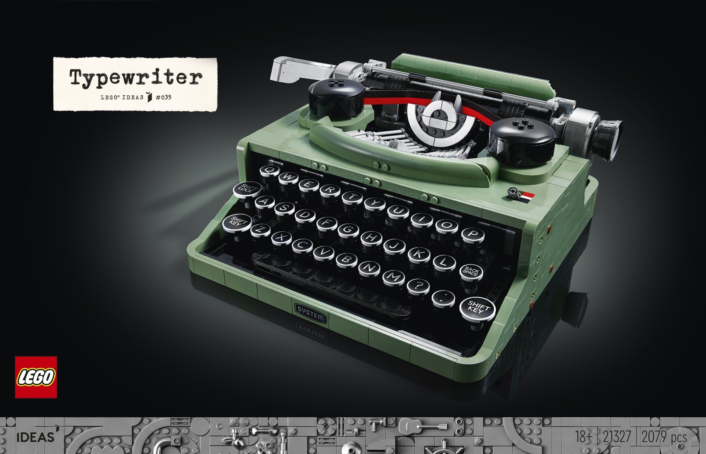 Lego Ideas Typewriter Building Set 21327 : Target