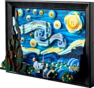 Vincent van Gogh - De sterrennacht LEGO-set afbeelding 6