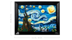 Vincent van Gogh - De sterrennacht LEGO-set afbeelding 9