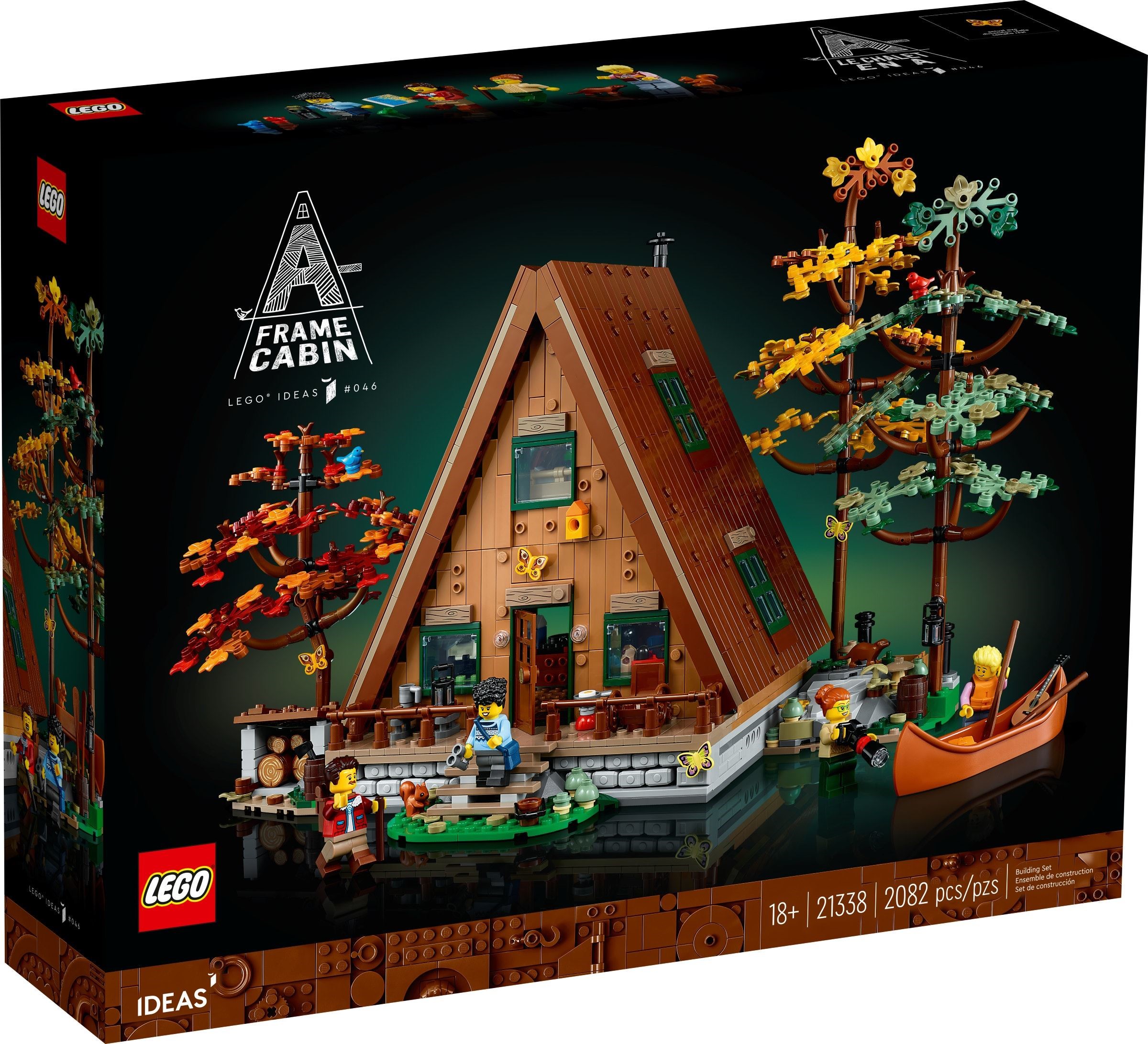 A-Frame Cabin LEGO-set afbeelding 2