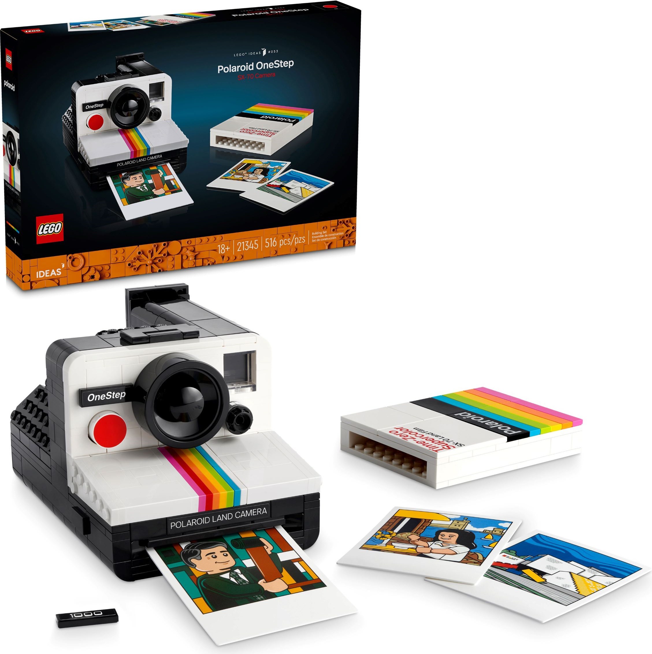 LEGO Polaroid OneStep SX-70 set 21345